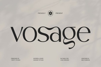 Vosage Font: Creative Typography for Your Designs