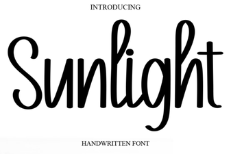 Illuminate Your Designs with the Sunlight Font