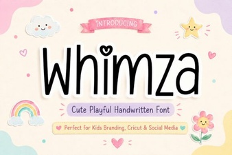 Whimza Font: Design with Creative Typography