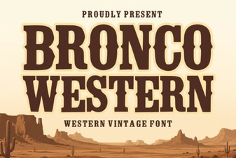 Bronco Western Font: Design Style & Tips